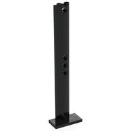 Support Half Round 2 x 4 x 13 (Black)