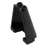 Cone Half 2 x 4 x 3 (Black)