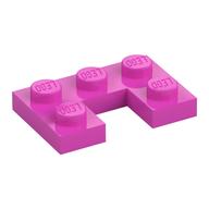 Plate 2 x 3 with 1 x 1 Cutout (Dark Pink)