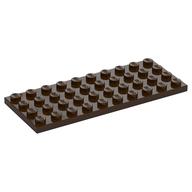 Plate 4 x 10 (Dark Brown)