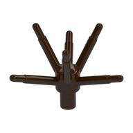 Plant, Flower Stem with Bar and 6 Stems (Dark Brown)