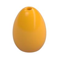 Food Egg with 1.5mm Hole [Plain] (Bright Light Orange)