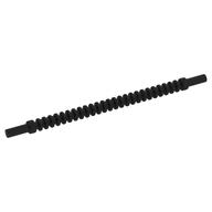 Flexible Ribbed Hose 8mm Ends 10L (Black)