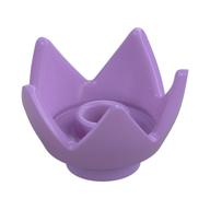 Crown / Flower / Egg Shell Half (Medium Lavender)