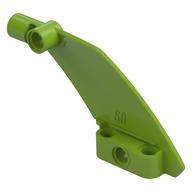 Technic Panel Curved 5 x 7 Parallelogram Right (Lime)