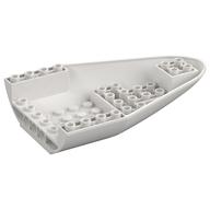 Aircraft Fuselage Curved Forward 8 x 12 x 2 Bottom (White)