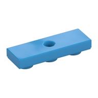 Tile Special 1 x 3 Inverted with Center Hole (Dark Azure)