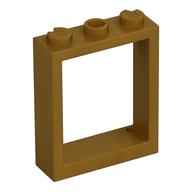 Window Frame 1 x 3 x 3 (Pearl Gold)
