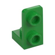 Bracket 1 x 1 - 1 x 2 Inverted (Bright Green)