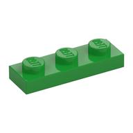 Plate 1 x 3 (Bright Green)
