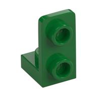Bracket 1 x 1 - 1 x 2 Inverted (Green)