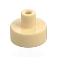 Tile Special Round 1 x 1 with Hollow Bar (Tan)