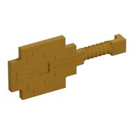 Musical Instrument, Lute, Blocky (Pearl Gold)