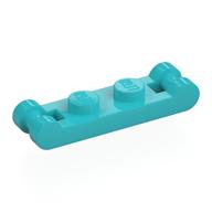Plate Special 1 x 2 with Handles on Ends (Medium Azure)