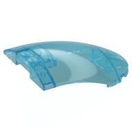 Windscreen 6 x 8 x 2 Curved (Trans-Light Blue)