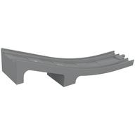 Duplo Train Track, Bridge Lower Section (Light Bluish Gray)