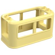 Duplo Train Passenger Cabin 4 x 8 x 3 1/2 (Bright Light Yellow)