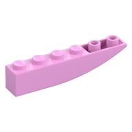 Brick Curved Inverted 6 x 1 (Bright Pink)