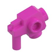 Weapon Gun / Blaster with Studs on Side (Dark Pink)