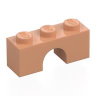 Brick Arch 1 x 3 (Nougat)