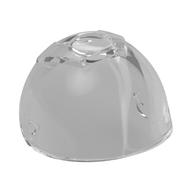 Headwear Accessory Visor [Large with Trapezoid Top] (Trans-Clear)