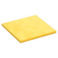 Tile 6 x 6 with Bottom Tubes (Yellow)