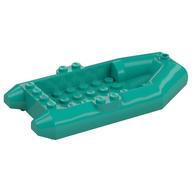 Boat / Rubber Raft / Dinghy 6 x 12 (Dark Turquoise)