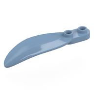 Plant, Leaf 2 x 6 x 1 with 2 Studs (Sand Blue)