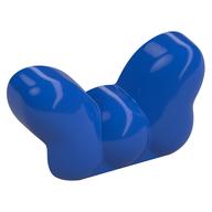 Duplo Brick Special 1 x 2 Bow (Blue)