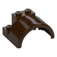Wheel Arch 4 x 3 x 1 2/3 (Dark Brown)