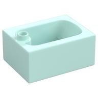 Duplo Bath (Light Aqua)