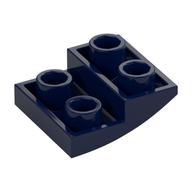 Brick Curved Inverted 2 x 2 x 2/3 (Dark Blue)