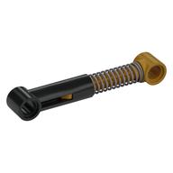 Technic Shock Absorber 6.5L with Soft Spring, Tight Coil, Pearl Gold Piston Rod [Complete Assembly] (Black)