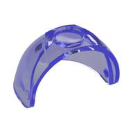 Headwear Accessory Visor [Large with Trapezoid Top] (Trans-Purple)