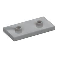 Plate Special 2 x 4 with Groove and Two Center Studs (Jumper) (Light Bluish Gray)