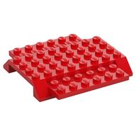 Aircraft Fuselage 6 x 8 Top (Red)