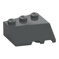 Brick Wedged, Sloped 45° 3 x 3 Left (Dark Bluish Gray)
