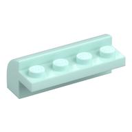 Brick Curved 2 x 4 x 1 1/3 (Light Aqua)