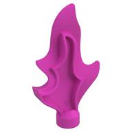 Duplo Wave (Fire, Water, Flame) 2 x 1 x 5 with Non-Marbled Tip (Dark Pink)