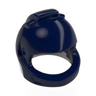 Helmet Space, White Neck Pattern (Dark Blue)