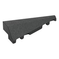 Brick Wedged, Sloped 2 x 5 Right (Black)