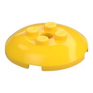 Dish 4 x 4 with 4 Studs (Yellow)