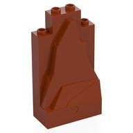 Rock Panel 2 x 4 x 6 (Dark Orange)