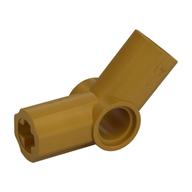 Technic Axle and Pin Connector Angled #4 - 135° (Pearl Gold)