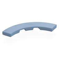 Tile 4 x 4 Curved, Macaroni (Sand Blue)