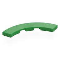 Tile 4 x 4 Curved, Macaroni (Bright Green)