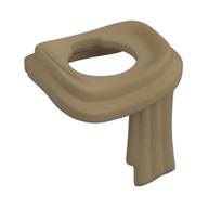Minifig Neckwear Long Scarf Wrapped Around Neck (Dark Tan)