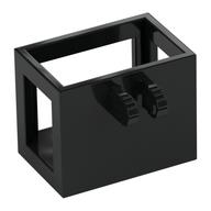 Crane Basket 2 x 3 x 2 with Locking Hinge Fingers (Black)