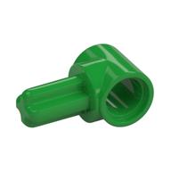 Technic Pin Connector Hub with 1 Axle (Bright Green)