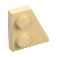 Wedge Plate 2 x 2 Right (Tan)